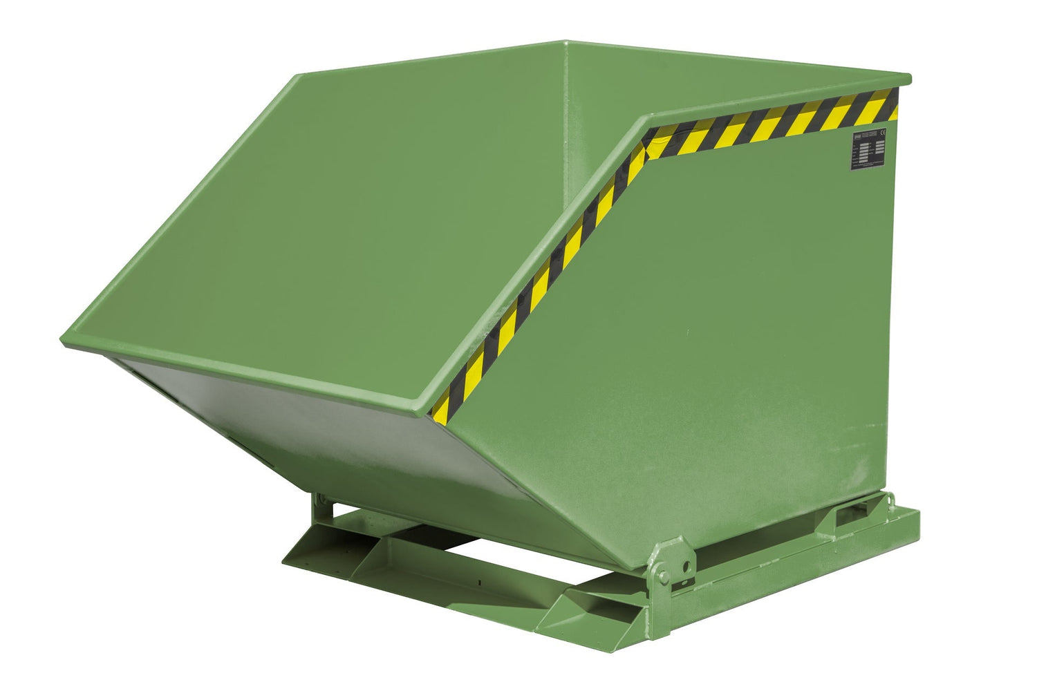 Späne - Kippmulde SKK 600, lackiert, Resedagrün - Staplertechnik24 - 4541 - 10 - 0000 - 4