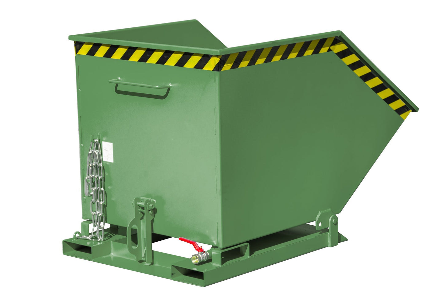 Späne - Kippmulde SKK 600, lackiert, Resedagrün - Staplertechnik24 - 4541 - 10 - 0000 - 4