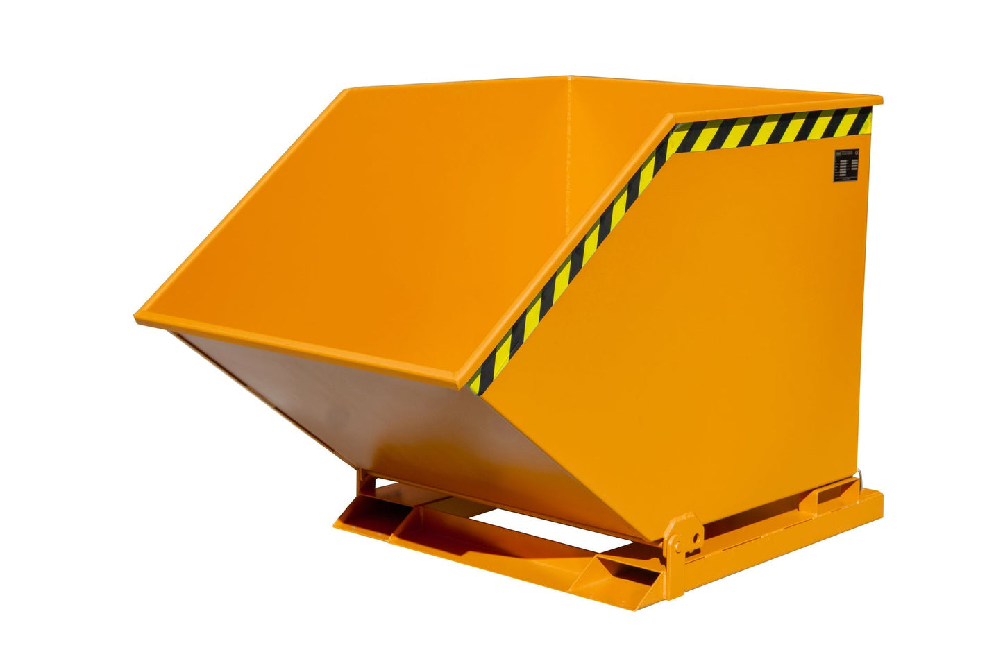 Späne - Kippmulde SKK 800, lackiert, Gelborange - Staplertechnik24 - 4541 - 11 - 0000 - 1