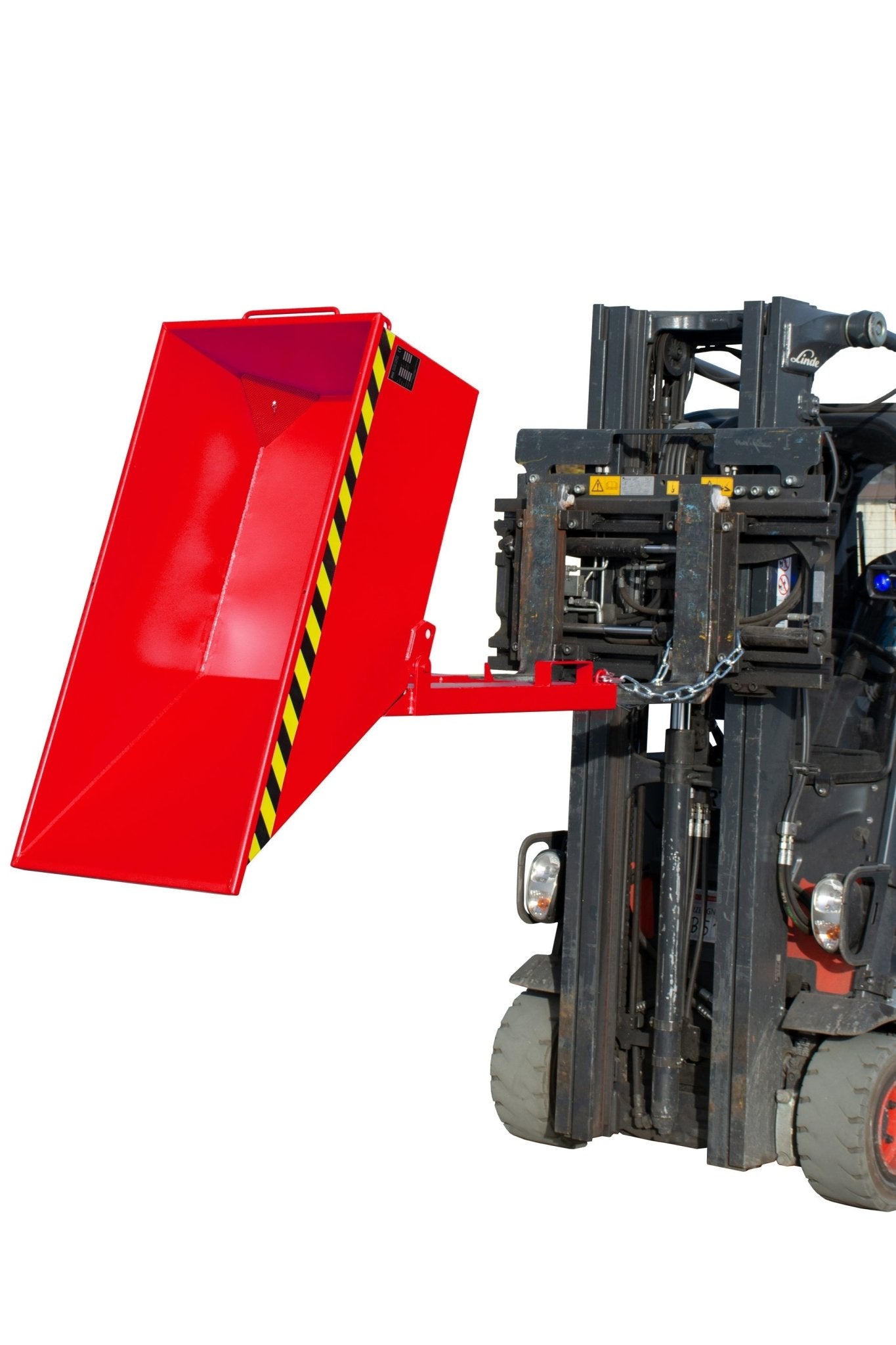 Späne - Kippmulde SKN 250, lackiert, Feuerrot - Staplertechnik24 - 4541 - 13 - 0000 - 2