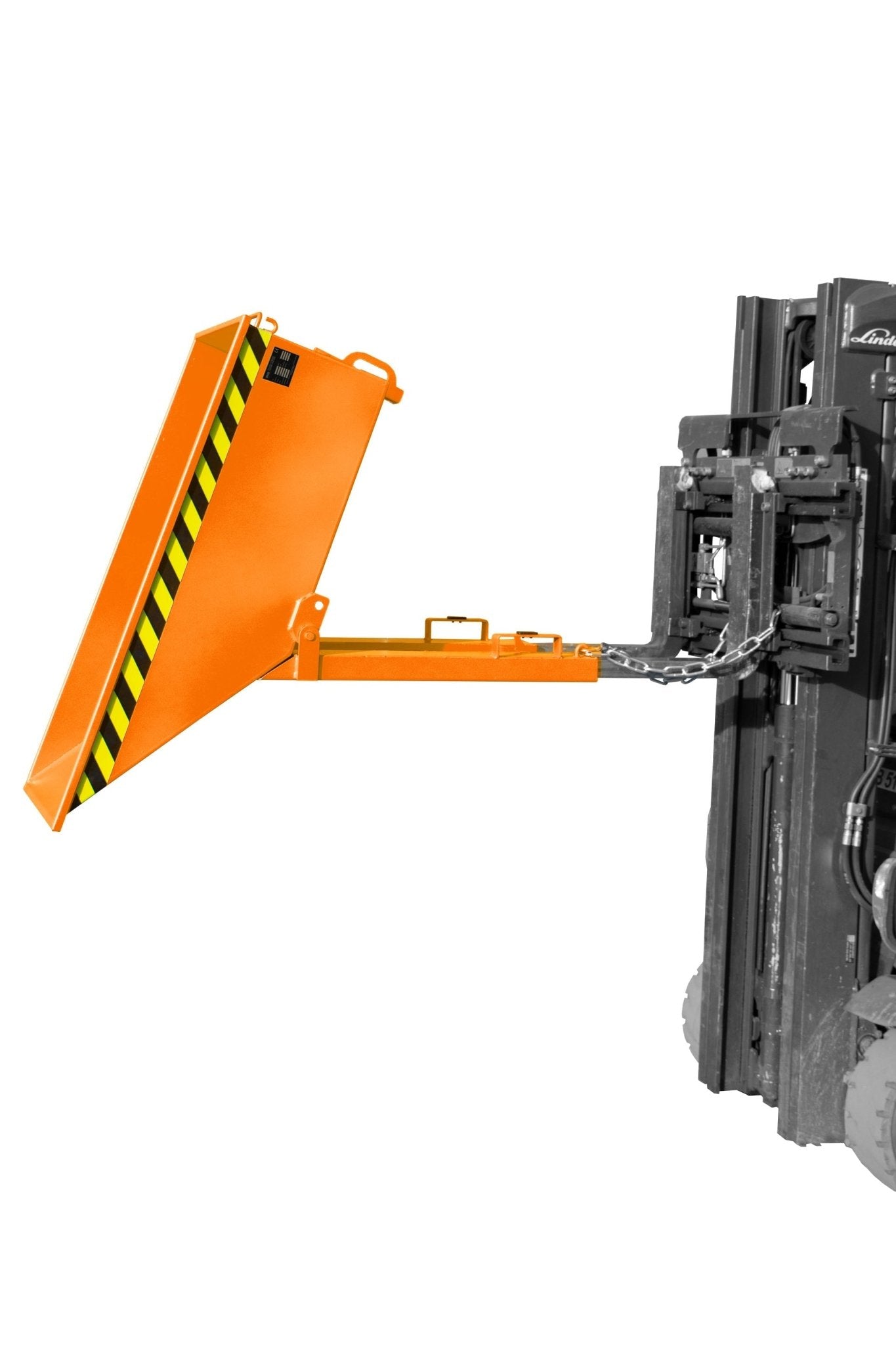 Späne - Kippmulde SKN 250, lackiert, Gelborange - Staplertechnik24 - 4541 - 13 - 0000 - 1