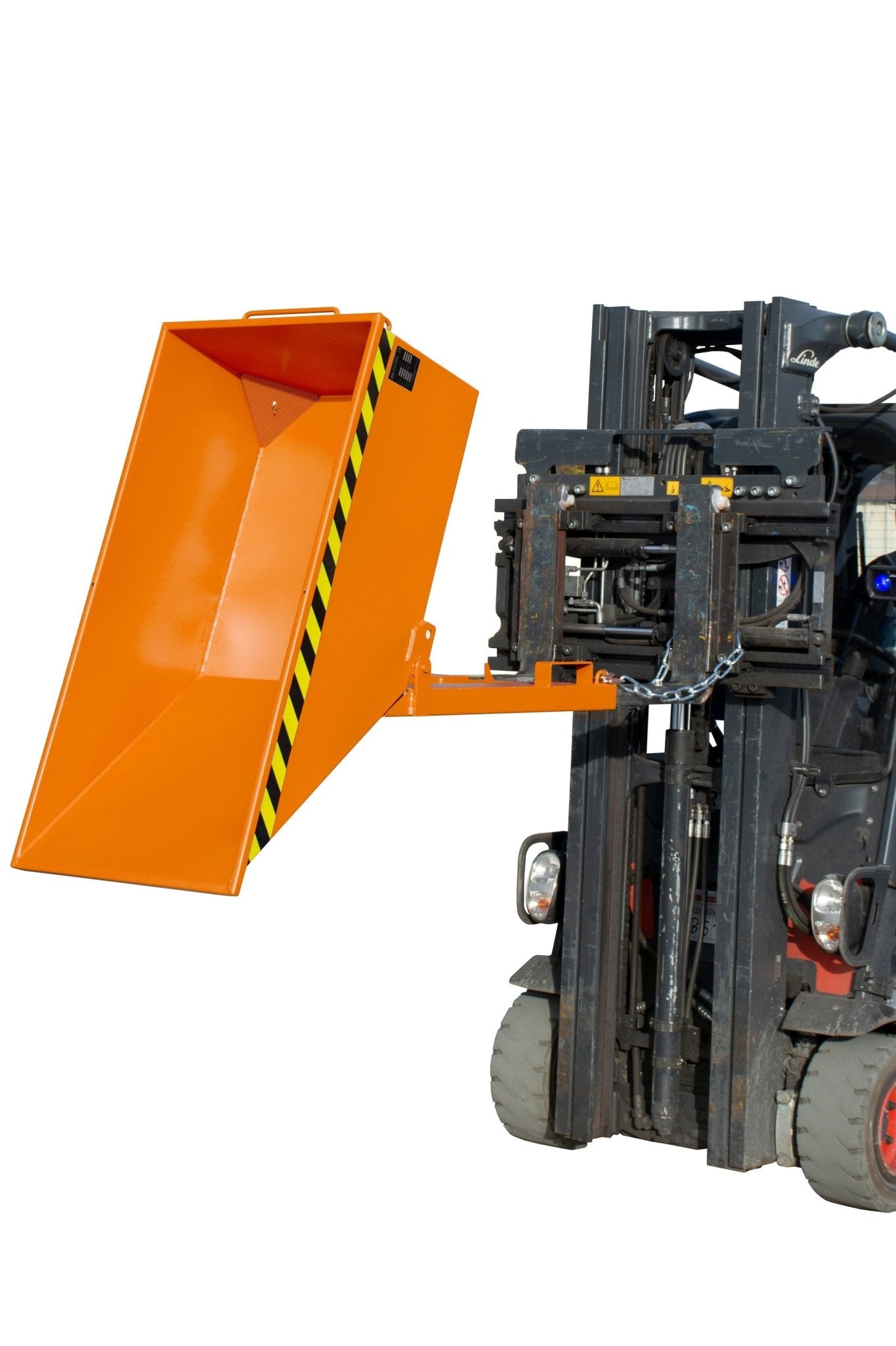 Späne - Kippmulde SKN 250, lackiert, Gelborange - Staplertechnik24 - 4541 - 13 - 0000 - 1