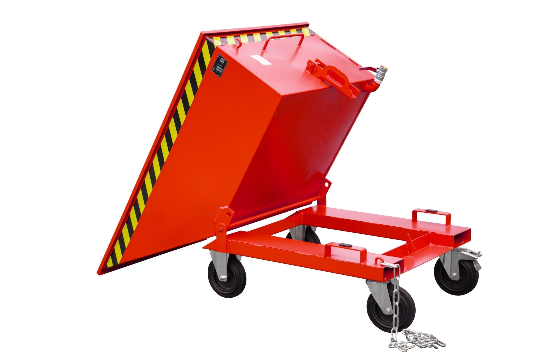 Späne - Kippmulde SKN 400, lackiert, Feuerrot - Staplertechnik24 - 4541 - 14 - 0000 - 2