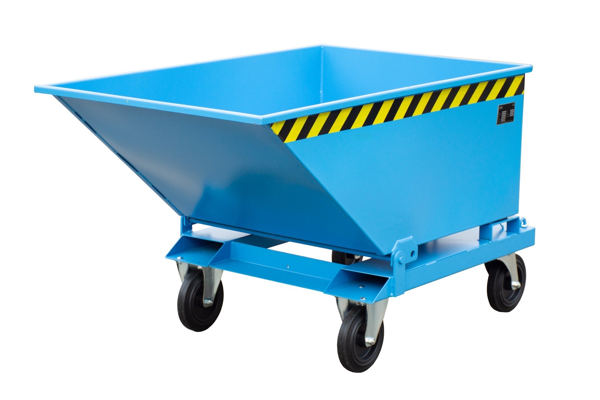 Späne - Kippmulde SKN 400, lackiert, Lichtblau - Staplertechnik24 - 4541 - 14 - 0000 - 3