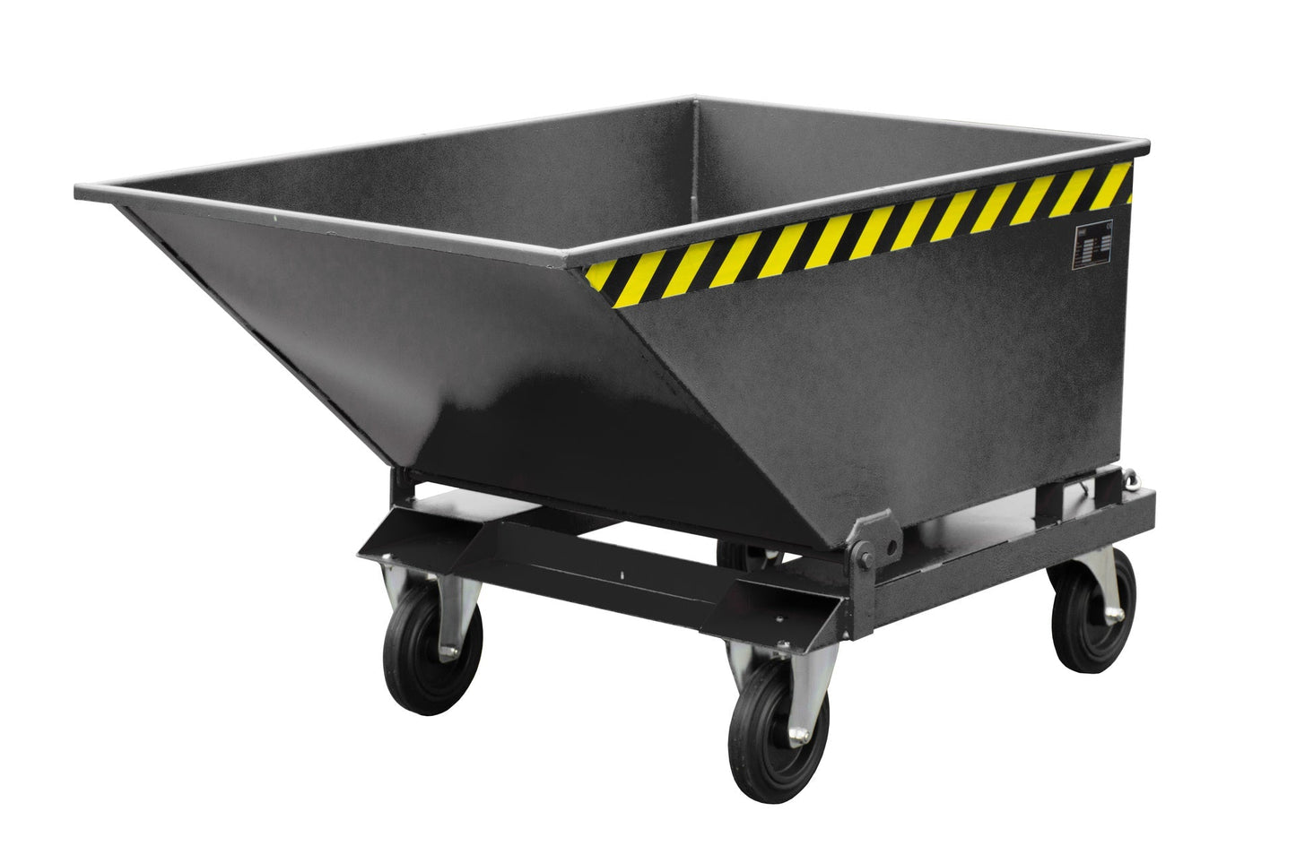 Späne - Kippmulde SKN 400, lackiert, Schwarzgrau - Staplertechnik24 - 4541 - 14 - 0000 - 16