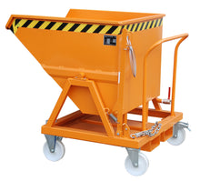 Späne - Kippmulde SKS 400, lackiert, Gelborange - Staplertechnik24 - 4541 - 18 - 0000 - 1