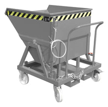 Späne - Kippmulde SKS 400, lackiert, Mausgrau - Staplertechnik24 - 4541 - 18 - 0000 - 5