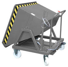 Späne - Kippmulde SKS 400, lackiert, Mausgrau - Staplertechnik24 - 4541 - 18 - 0000 - 5