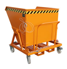 Späne - Kippmulde SKS 700, lackiert, Gelborange - Staplertechnik24 - 4541 - 20 - 0000 - 1