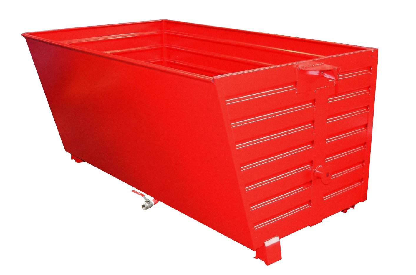 Späne - Stapelkipper BSS 200, lackiert, Feuerrot - Staplertechnik24 - 4420 - 66 - 0000 - 2