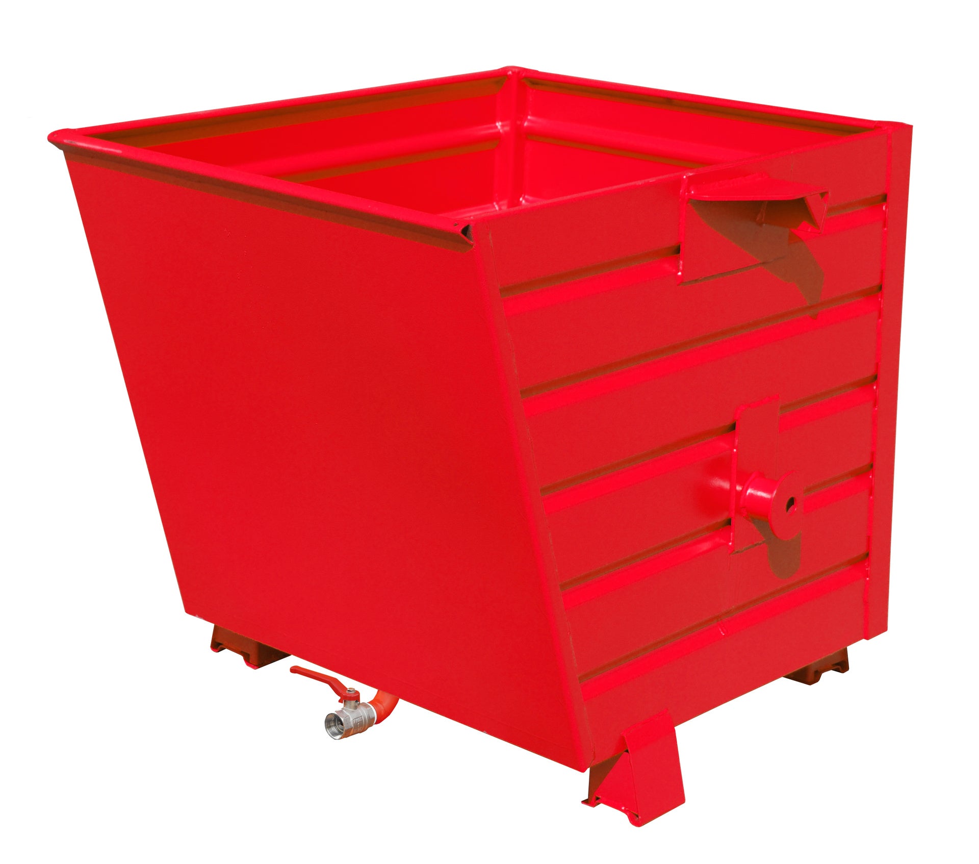 Späne - Stapelkipper BSS 55, lackiert, Feuerrot - Staplertechnik24 - 4420 - 62 - 0000 - 2