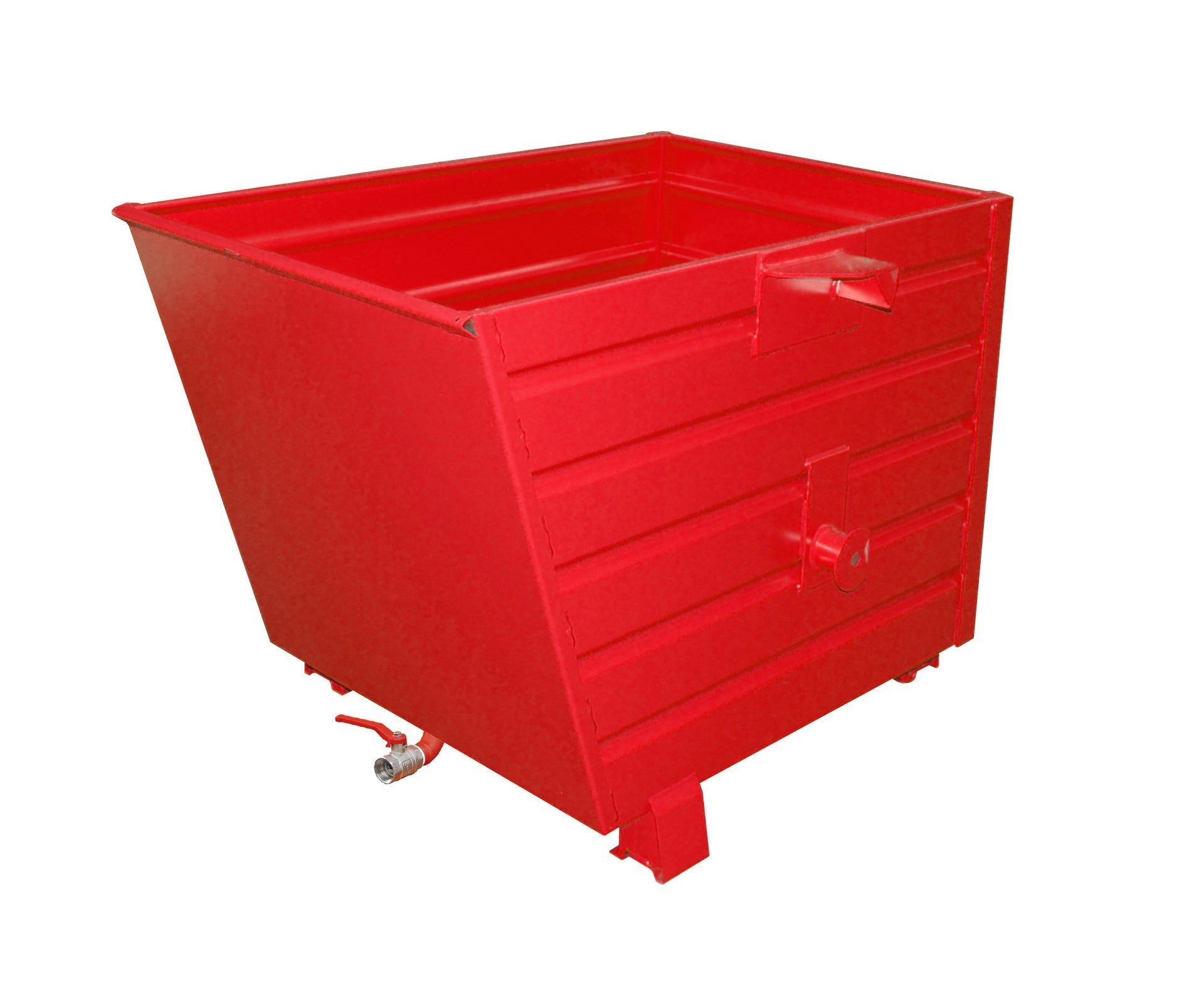 Späne - Stapelkipper BSS 70, lackiert, Feuerrot - Staplertechnik24 - 4420 - 63 - 0000 - 2
