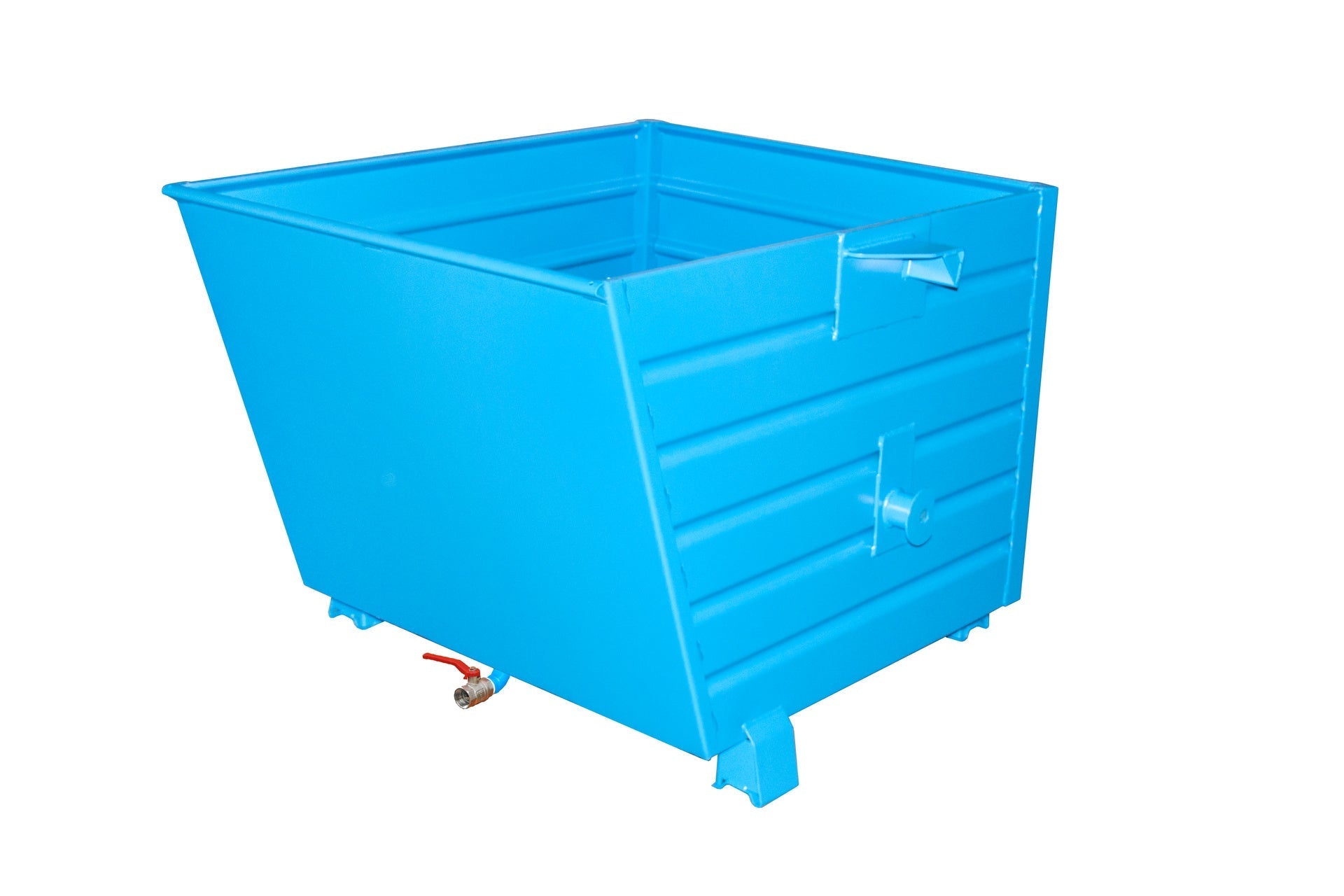 Späne - Stapelkipper BSS 90, lackiert, Lichtblau - Staplertechnik24 - 4420 - 64 - 0000 - 3