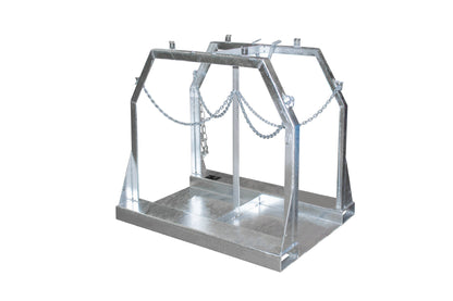 Stahlflaschen - Palette SFP 8, feuerverzinkt - Staplertechnik24 - 4481 - 02 - 0000 - 7