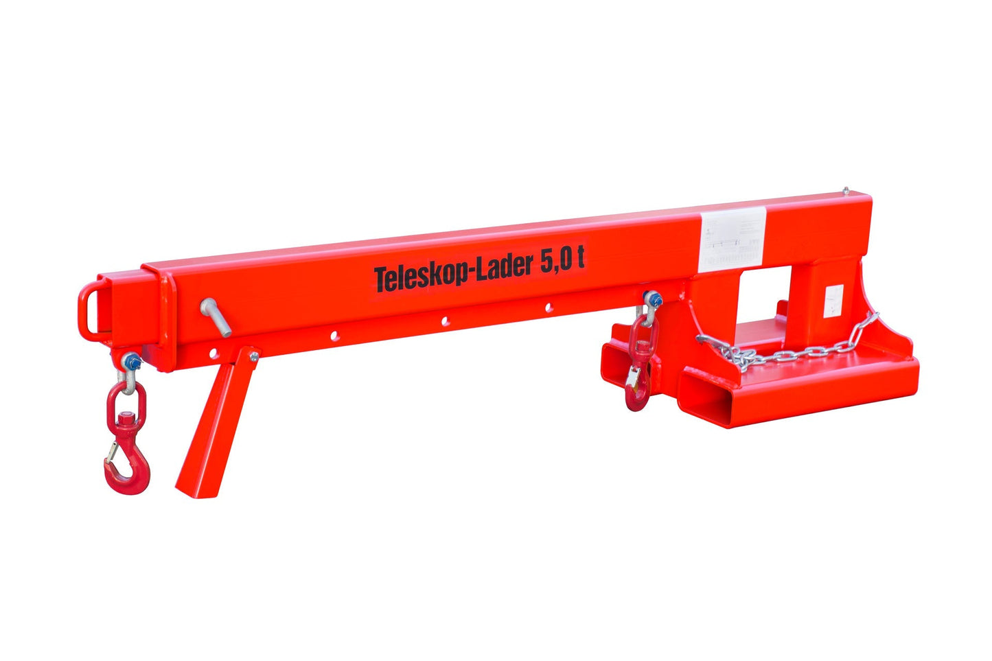 Teleskop - Lader KT 5,0, lackiert, Feuerrot - Staplertechnik24 - 4430 - 04 - 0000 - 2