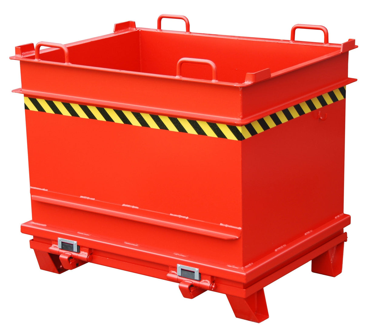 Baustoffcontainer BC 1000, lackiert, Feuerrot - Staplertechnik24 - 4445 - 01 - 0000 - 2