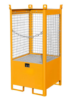 Fass - Stapelpalette FSP - 1 D, lackiert, Gelborange - Staplertechnik24 - 4442 - 06 - 0000 - 1