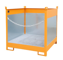 Fass - Stapelpalette FSP - 4 G, lackiert, Gelborange - Staplertechnik24 - 4442 - 02 - 0000 - 1