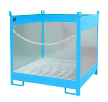 Fass - Stapelpalette FSP - 4 G, lackiert, Lichtblau - Staplertechnik24 - 4442 - 02 - 0000 - 3