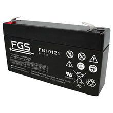 FGS FG10121 6V/1,2Ah Blei - Akku / AGM Batterie - Staplertechnik24 - FG10121 - 1