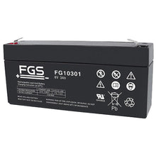 FGS FG10301 6V/3,3 Ah Blei - Akku / AGM Batterie - Staplertechnik24 - FG10301 - 1
