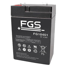 FGS FG10451 6V/4,5 Ah Blei - Akku / AGM Batterie - Staplertechnik24 - FG10451