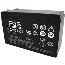 FGS FG20721 12V/7,2Ah Blei - Akku / AGM Batterie - Staplertechnik24 - FG20721