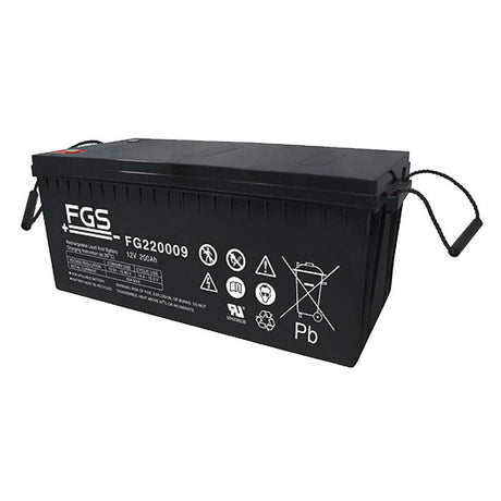 FGS FG220009 12V/200Ah Blei - Akku / AGM Batterie - Staplertechnik24 - FG220009