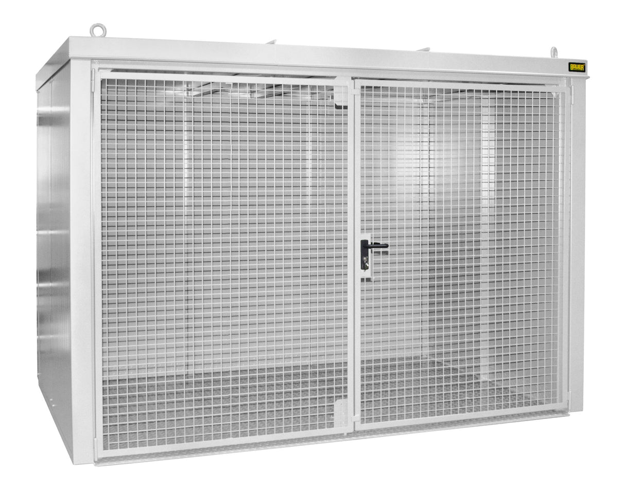 Gasflaschen - Container GFC - B M5, lackiert, Grauweiß - Staplertechnik24 - 4477 - 35 - 0000 - 18