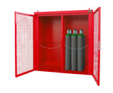 Gasflaschen - Container GFC - B/W M3, lackiert, Feuerrot - Staplertechnik24 - 4477 - 33 - 1000 - 2