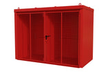 Gasflaschen - Container GFC - B/W M4, lackiert, Feuerrot - Staplertechnik24 - 4477 - 34 - 1000 - 2