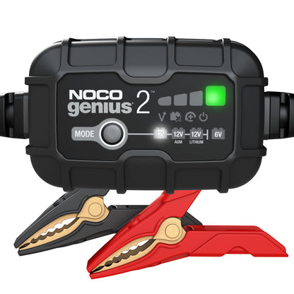 NOCO Batterieladegerät GENIUS 2-AMP, 6 Volt / 12 Volt - Staplertechnik24