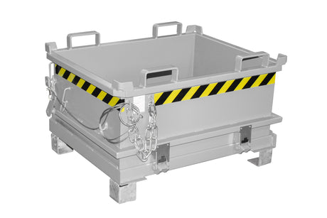 Mini - Klappbodenbehälter MSB 250, lackiert, Mausgrau - Staplertechnik24 - 4417 - 11 - 0000 - 5