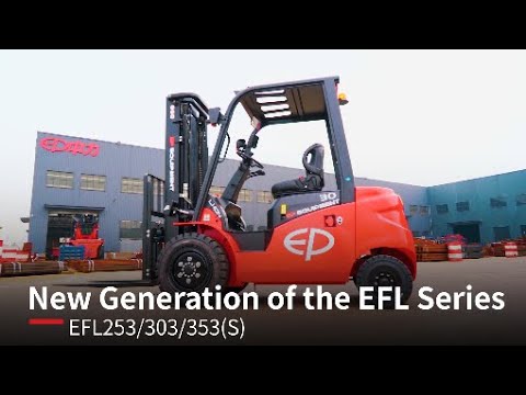 Electric forklift EP EFL up to 3500 kg