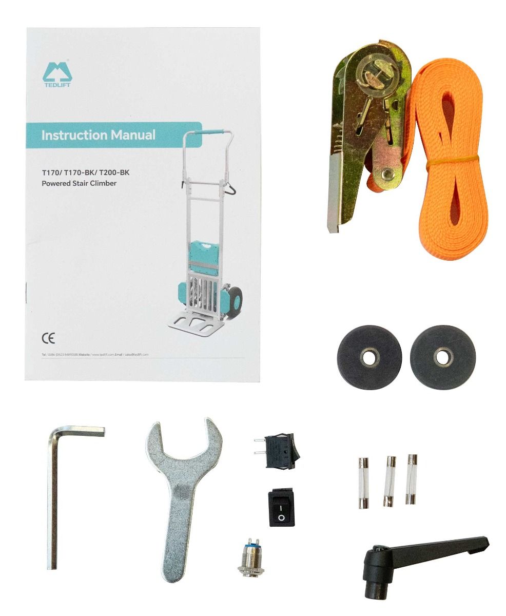 EL. - Treppensackkarre TSKE Premium - Staplertechnik24 - 2031535TSKE170
