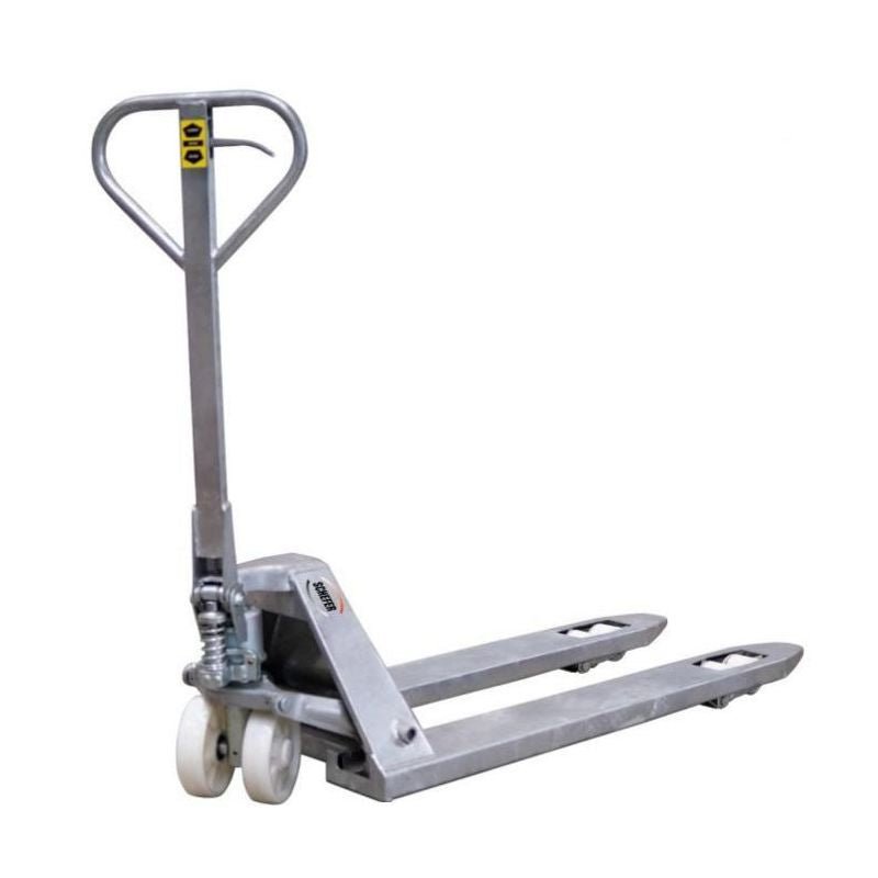 Schefer Schefer Gabelhubwagen Premium Edelstahl - Staplertechnik24 ...