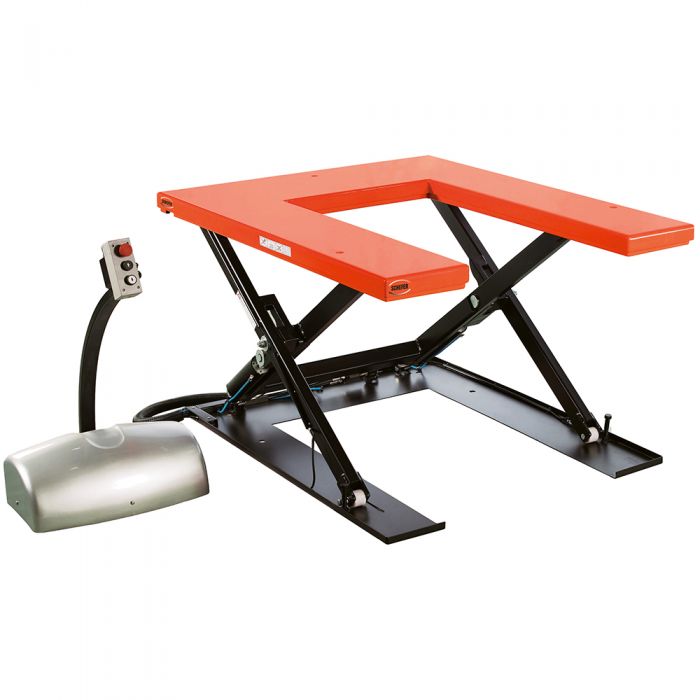 Hydr. Flachscherenhubtisch HTF - U Eco - Staplertechnik24 - 1204510145114u