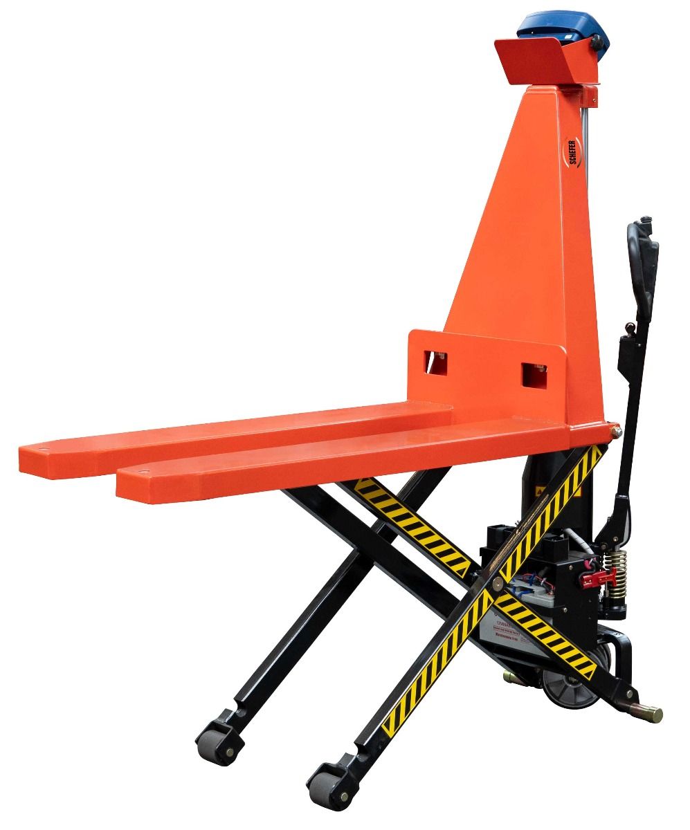 Schefer Scherenhubwagen Premium 10 E mit Waage - Staplertechnik24 - 1102045SLTEW