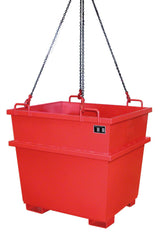 Universalcontainer UC 1000, lackiert, Feuerrot - Staplertechnik24 - 4472 - 07 - 0000 - 2