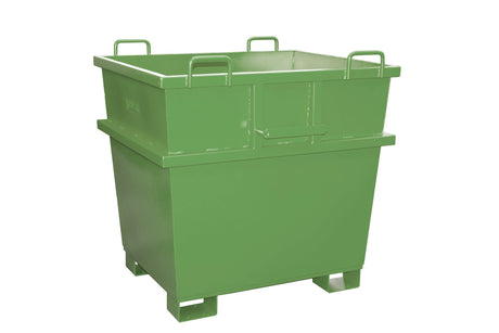 Universalcontainer UC 1000, lackiert, Resedagrün - Staplertechnik24 - 4472 - 07 - 0000 - 4