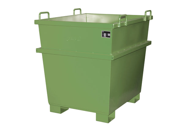 Universalcontainer UC 1000, lackiert, Resedagrün - Staplertechnik24 - 4472 - 07 - 0000 - 4