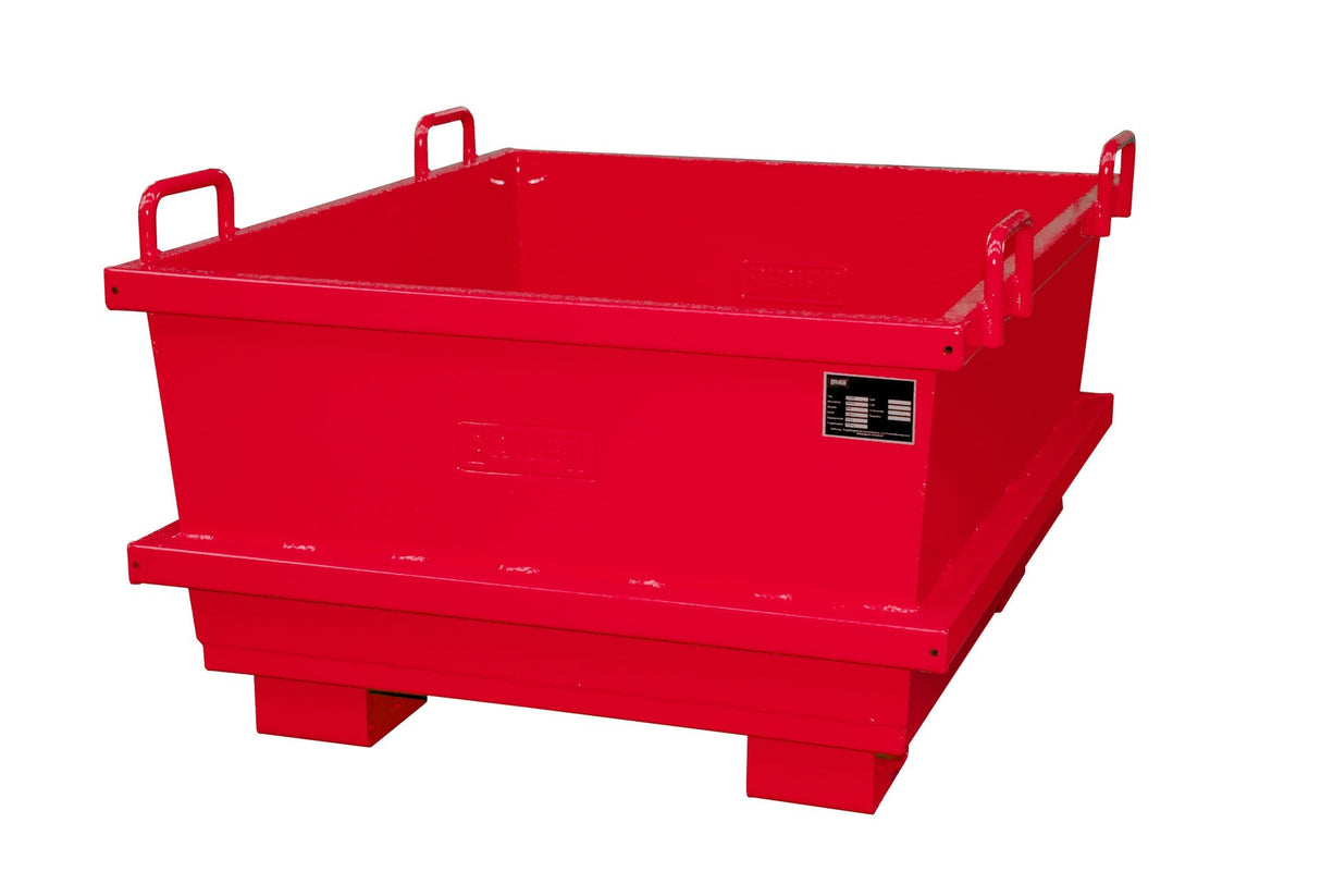 Universalcontainer UC 500, lackiert, Feuerrot - Staplertechnik24 - 4472 - 09 - 0000 - 2