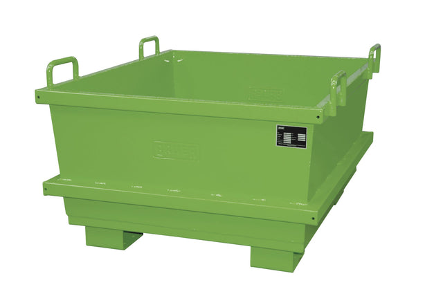 Universalcontainer UC 500, lackiert, Resedagrün - Staplertechnik24 - 4472 - 09 - 0000 - 4