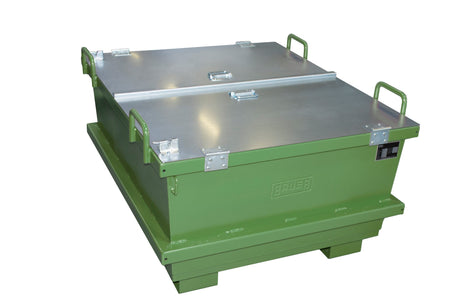 Universalcontainer UC 500, lackiert, Resedagrün - Staplertechnik24 - 4472 - 09 - 0000 - 4