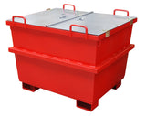 Universalcontainer UC 750, lackiert, Feuerrot - Staplertechnik24 - 4472 - 08 - 0000 - 2