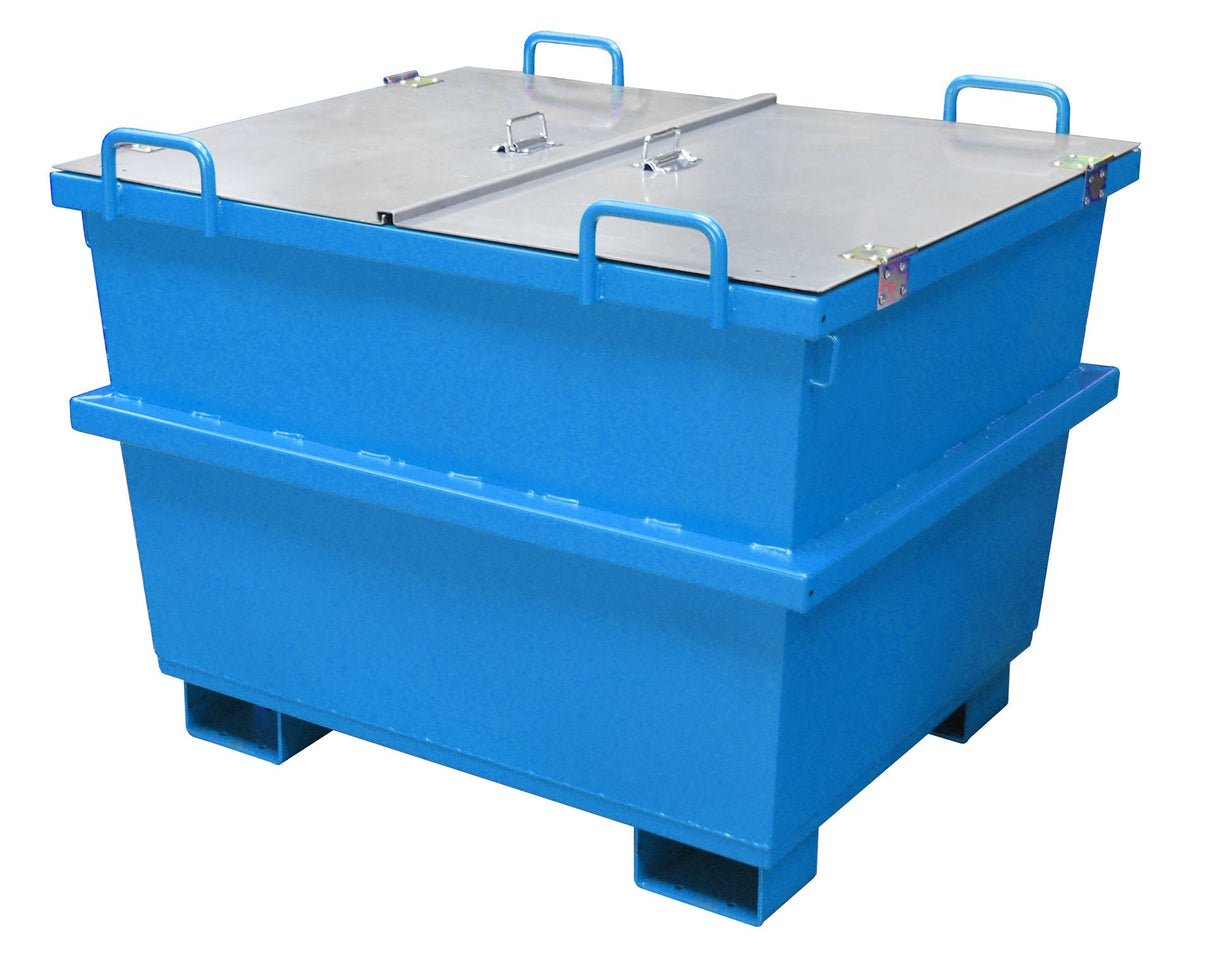 Universalcontainer UC 750, lackiert, Lichtblau - Staplertechnik24 - 4472 - 08 - 0000 - 3