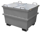 Universalcontainer UC 750, lackiert, Mausgrau - Staplertechnik24 - 4472 - 08 - 0000 - 5